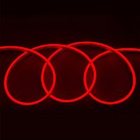 Светодиодная лента 12В General GLS-2835-120-9.6-12-NL-IP67-R 9.6Вт NEON Красный картинка 